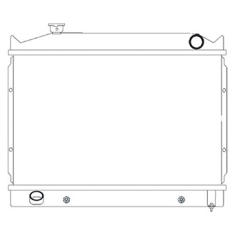 iD Select® - Downflow Engine Coolant Radiator