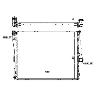 iD Select® - Engine Coolant Radiator