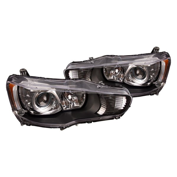 iD Select® - Driver and Passenger Side Black Projector Headlights