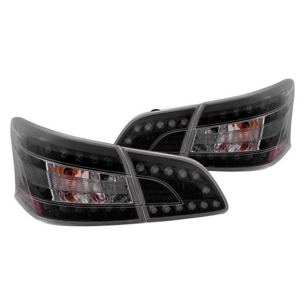 iD Select® - Black LED Tail Lights, Nissan Sentra