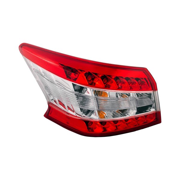 iD Select® - Driver Side Outer Replacement Tail Light, Nissan Sentra