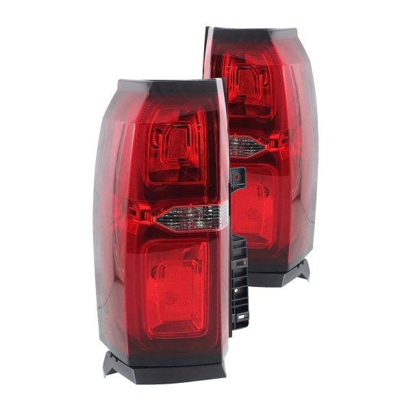 iD Select® - Chrome/Red Euro Tail Lights