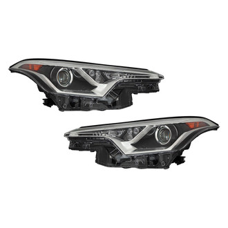 iD Select® - Driver and Passenger Side Replacement Headlight Set (CAPA Certified)