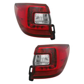 iD Select® - Driver and Passenger Side Outer Replacement Tail Lights (CAPA Certified)