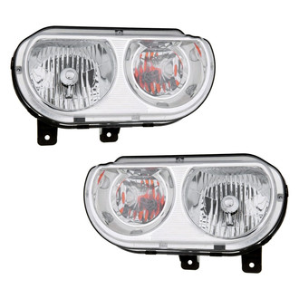 iD Select® - Driver and Passenger Side Replacement Headlight Set (CAPA Certified)