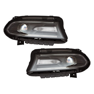 iD Select® - Driver and Passenger Side Replacement Headlight Set (CAPA Certified)