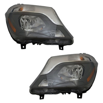 iD Select® - Driver and Passenger Side Replacement Headlight Set (CAPA Certified)
