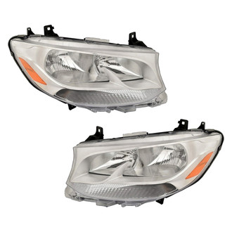 iD Select® - Driver and Passenger Side Replacement Headlight Set (CAPA Certified)