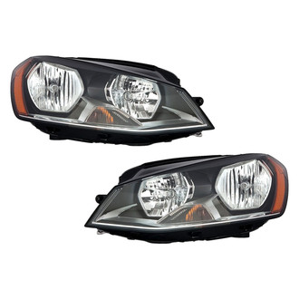 iD Select® - Driver and Passenger Side Replacement Headlight Set (CAPA Certified)