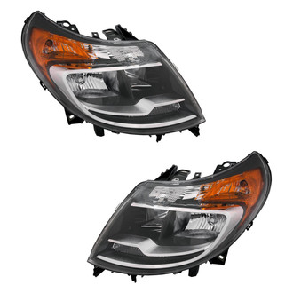 iD Select® - Driver and Passenger Side Replacement Headlight Set (Standard Line)