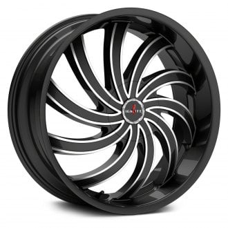 IGNITE WHEELS® - FLAME Gloss Black with Milled Accents