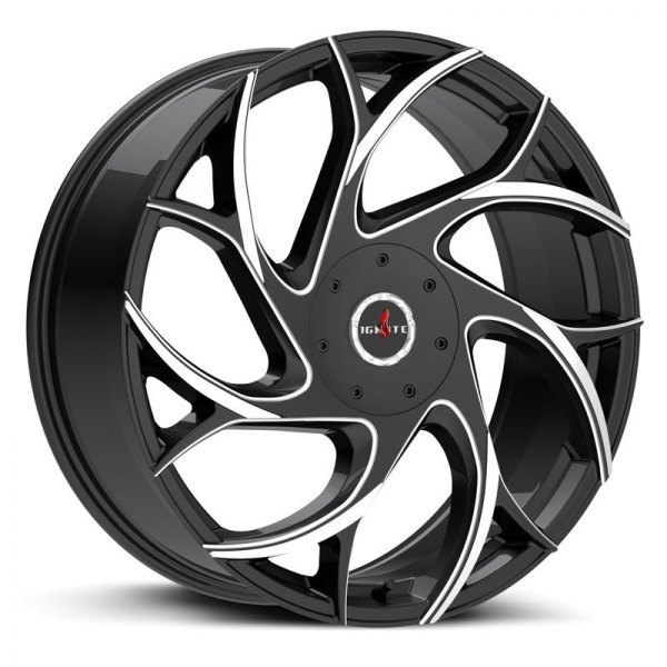IGNITE WHEELS® - INFERNO Gloss Black with Milled Accents