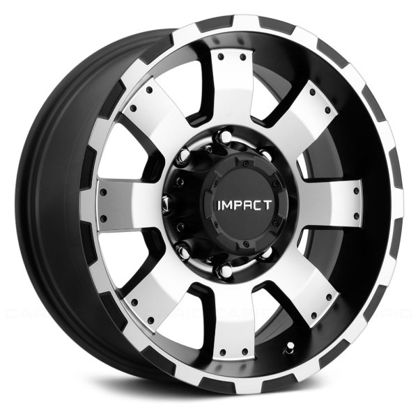 IMPACT OFF ROAD® - 505BMF DESTROYER Black with Machined Face 17" Style
