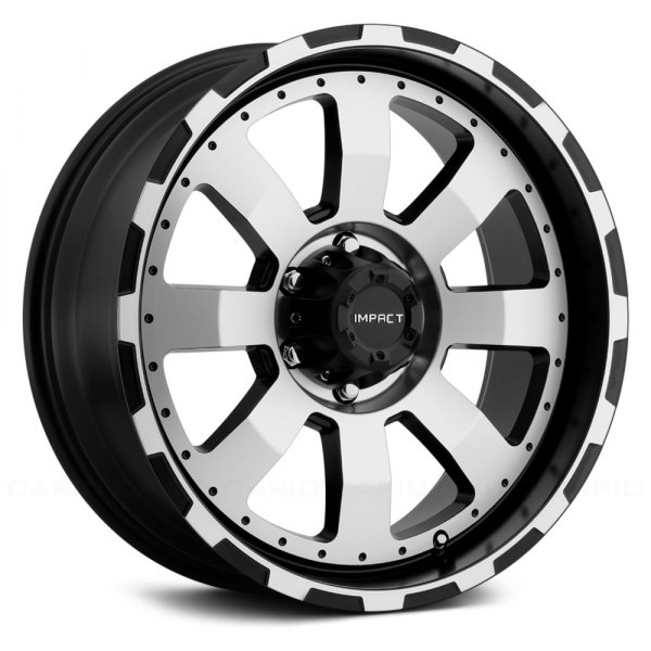 IMPACT OFF ROAD® - 505BMF DESTROYER Black with Machined Face 18"/20" Style