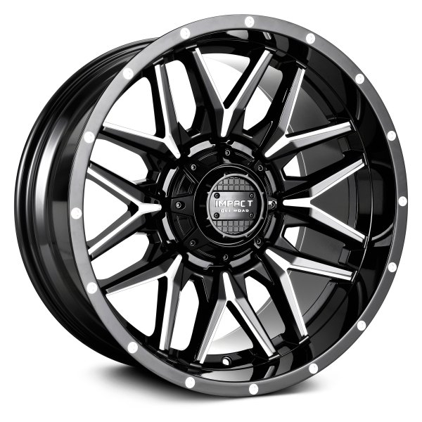 IMPACT OFF ROAD® - 819 Gloss Black with Milled Accents