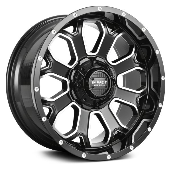 IMPACT OFF ROAD® - 819 Matte Black with Milled Accents