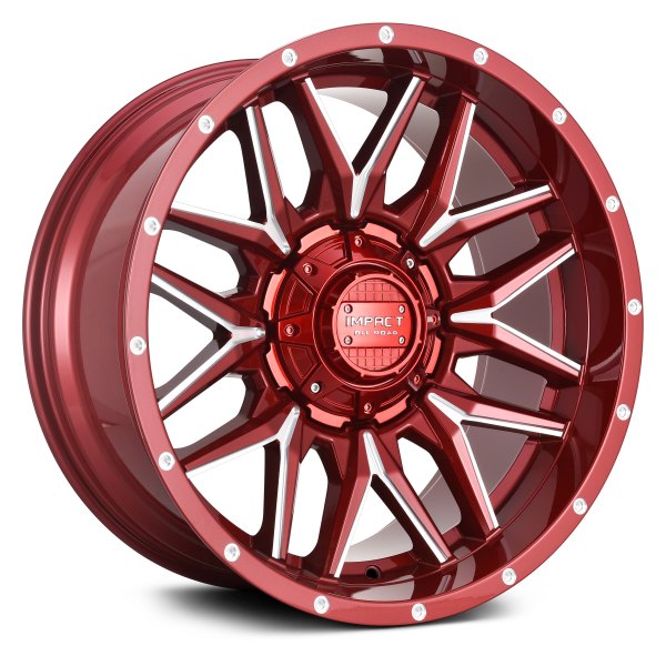 IMPACT OFF ROAD® - 819 Red with Milled Accents