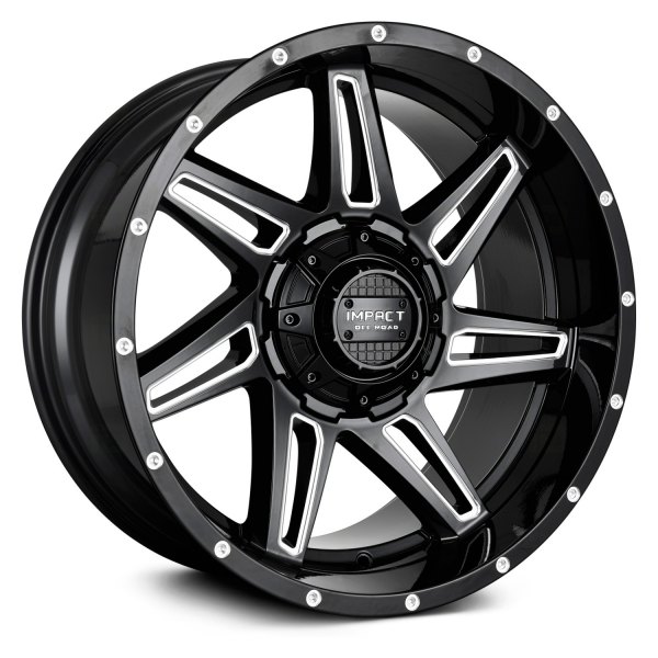 IMPACT OFF ROAD® - 820 Gloss Black with Milled Accents