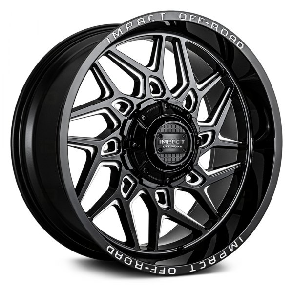 IMPACT OFF ROAD® - 829 Gloss Black with Milled Accents