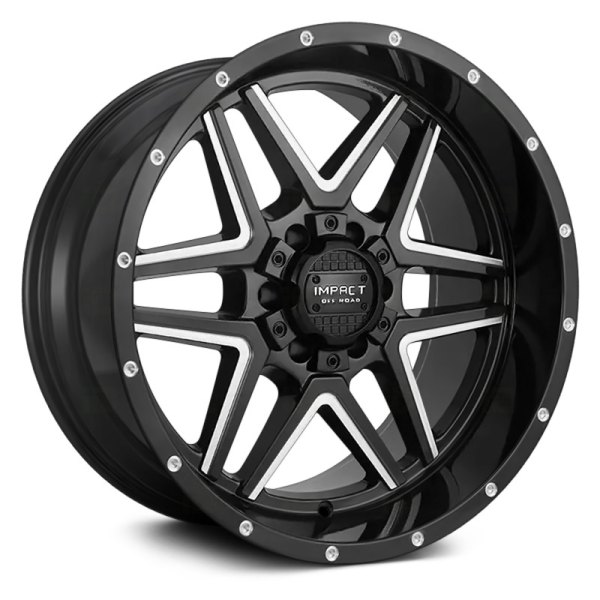 IMPACT OFF ROAD® - 831 Gloss Black with Milled Accents