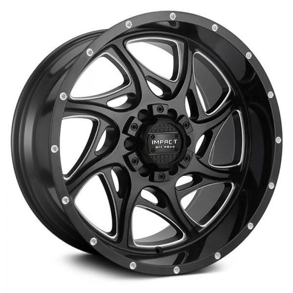 IMPACT OFF ROAD® - 832 Gloss Black with Milled Accents