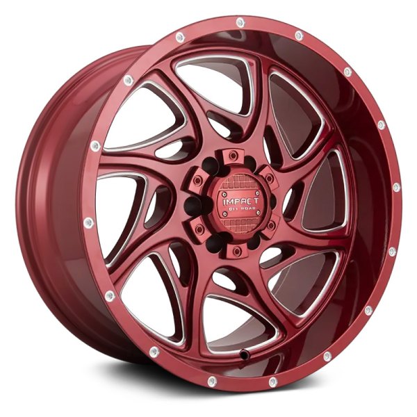 IMPACT OFF ROAD® - 832 Red with Milled Accents