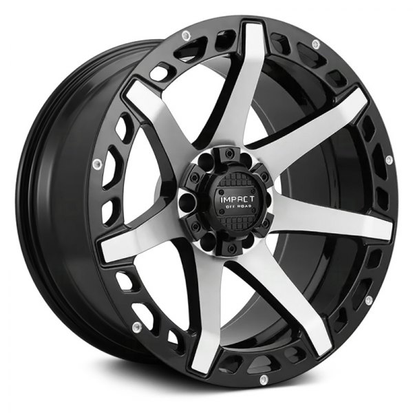 IMPACT OFF ROAD® - 904 Gloss Black with Machined Face
