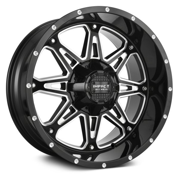 IMPACT OFF ROAD® - 810 Gloss Black with Milled Accents