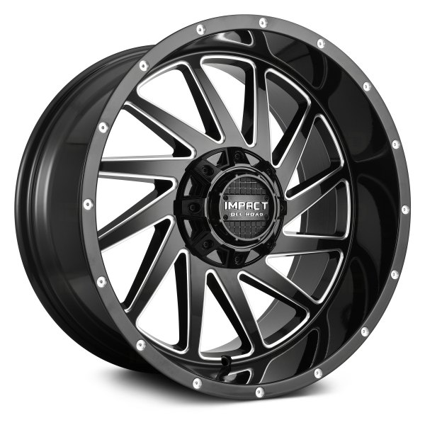 IMPACT OFF ROAD® - 811 Gloss Black with Milled Accents