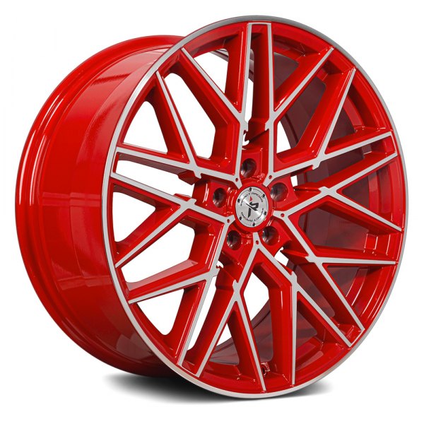 IMPACT RACING® - 602 Red with Machined Face