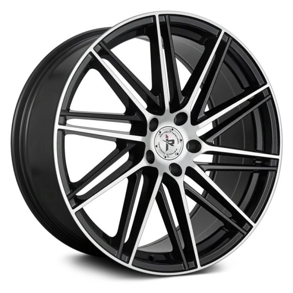 IMPACT RACING® - 609 Gloss Black with Machined Face