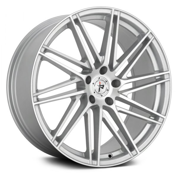 IMPACT RACING® - 609 Silver with Machined Face