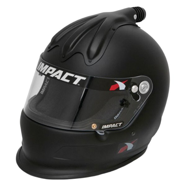 Impact® - Super Charger™ Flat Black S Racing Helmet