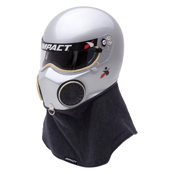 Impact® - Nitro™ Silver Fiberglass XL Racing Helmet