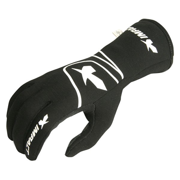 Impact® - G6 Series Black S Racing Gloves