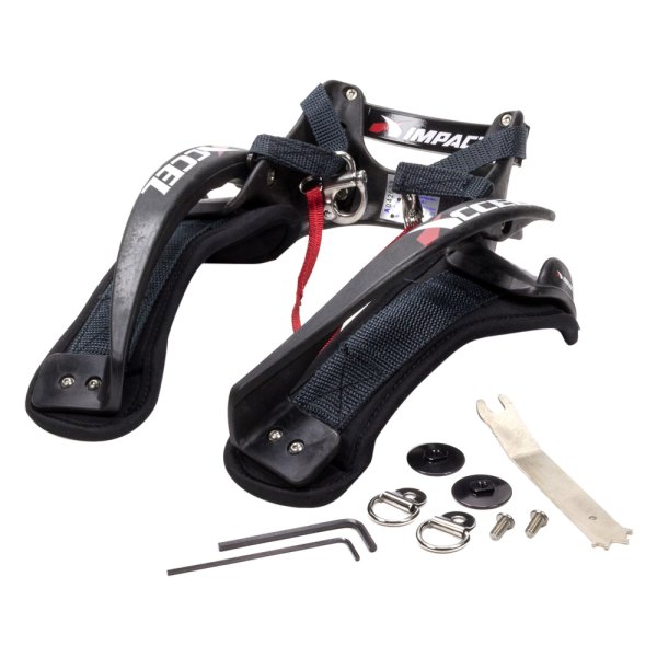 Impact® - Accel™ Frontal Head Restraint with Quick-Release & D-Ring and 2" Belt