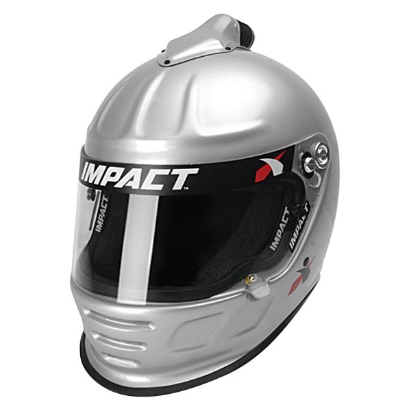 Impact® - Air Draft Silver Fiberglass M Racing Helmet