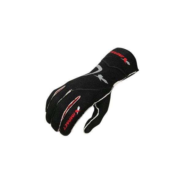 Impact® - Alpha Series Black M Racing Gloves