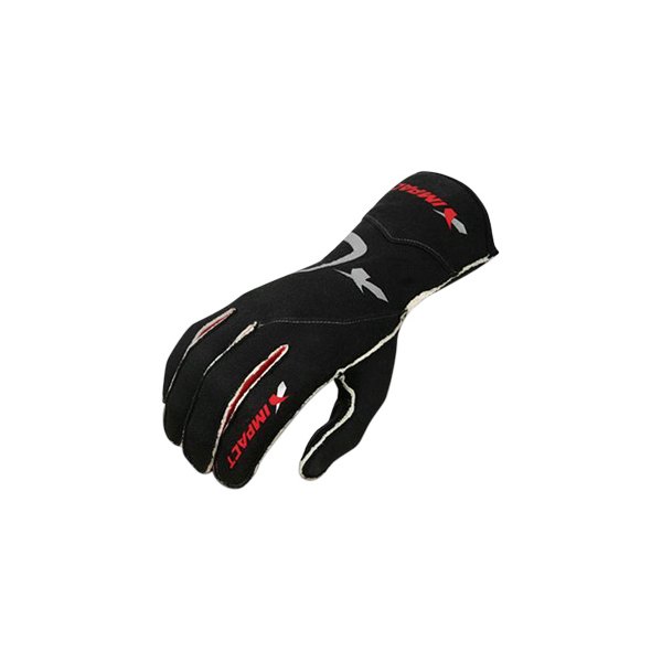 Impact® - Alpha Series Black XL Racing Gloves