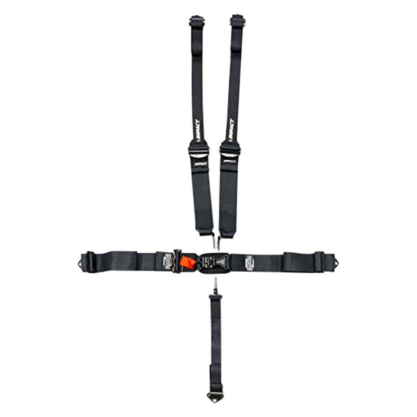 Impact® - 5-Point Latch and Link Harness With Hans Shoulder Straps