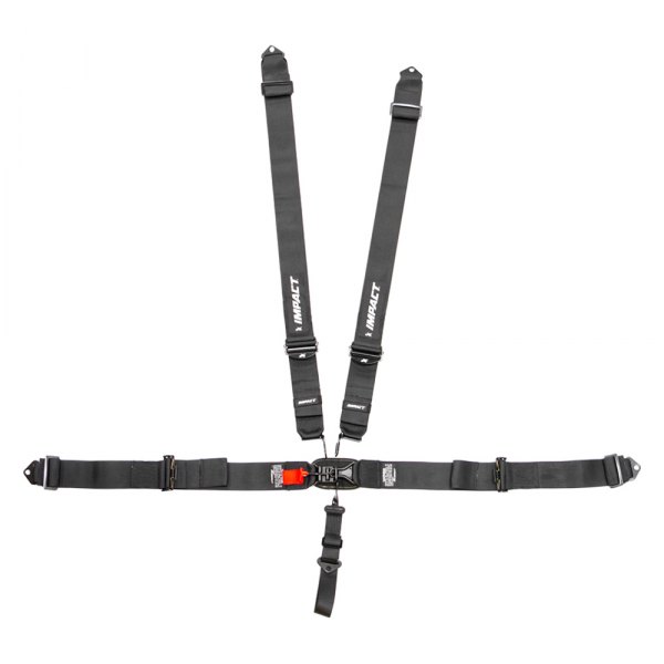 Impact® - 5-Point Latch and Link Individual Type Harness, Single Side Pull Up Style