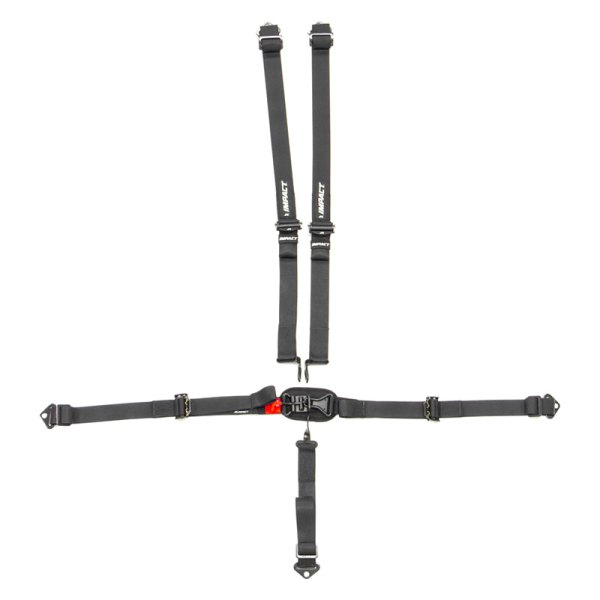 Impact® - 5-Point Junior Latch and Link Individual Type Harness, Single Side Pull Up Style