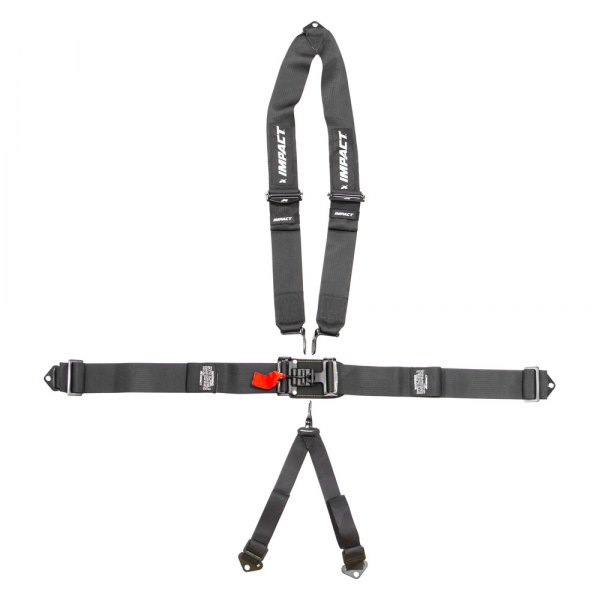 Impact® - 6-Point Latch and Link V-Type Harness, Dual Side Pull Down Style