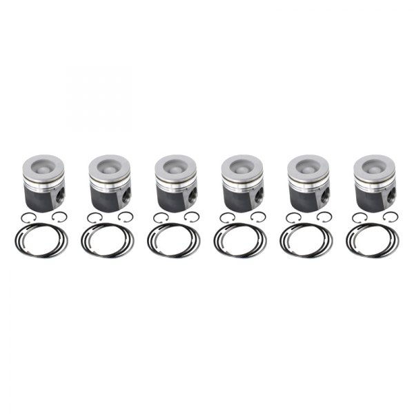 Industrial Injection® - Performance Series Coated Tops & Skirts Fly Cut Piston Set 