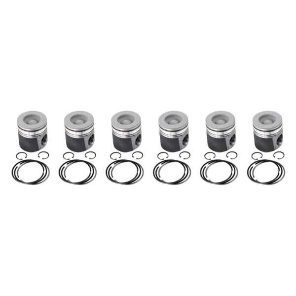Industrial Injection® - Race Series Coated & Chamfered Fly Cut Piston Set 