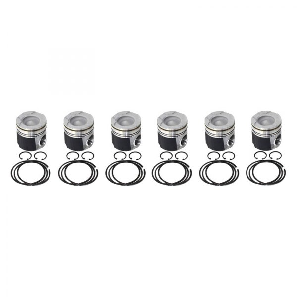 Industrial Injection® - Race Series Coated & Chamfered Fly Cut Piston Set 