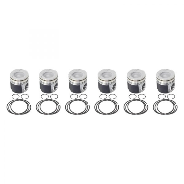 Industrial Injection® - Race Series Coated Champ Fly Cut Piston Set 