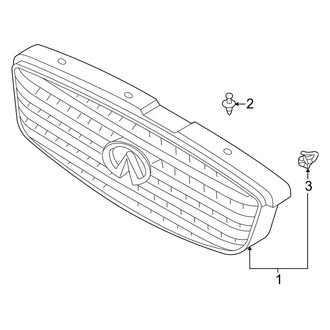 Infiniti OE - Grille & Components