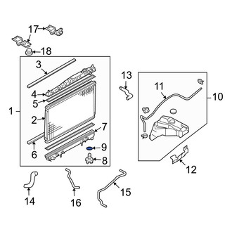 Infiniti OE - Radiator Drain Plug Gasket