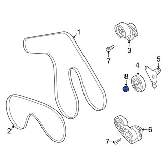 Infiniti OE - Belt Tensioner Nut